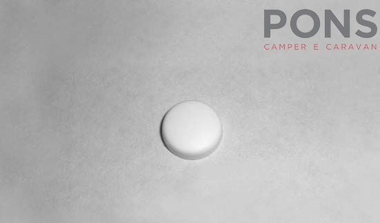 Tappo coprivite bianco - Pons Camper e Caravan