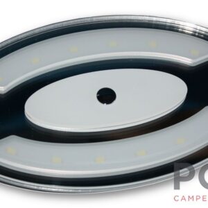 Plafoniera ovale a Led 6.3W 4000K, interruttore touch switch