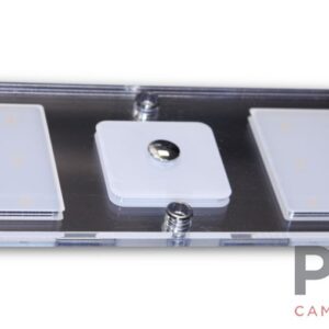 Plafoniera rettangolare 4000K 6,3W con interruttore touch dimmer