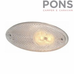 Luce ingombro bianca a 2 led