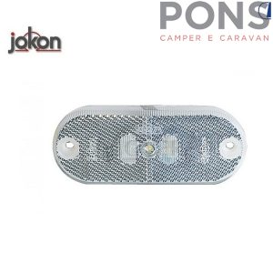 Luce ingombro anteriore bianca 12V