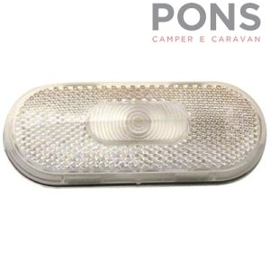 Luce ingombro anteriore bianca 12V