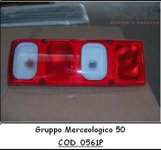 0561P FANALE POST. 5 FUNZIONI C-RETRONEBBIA ricambi camper rimor